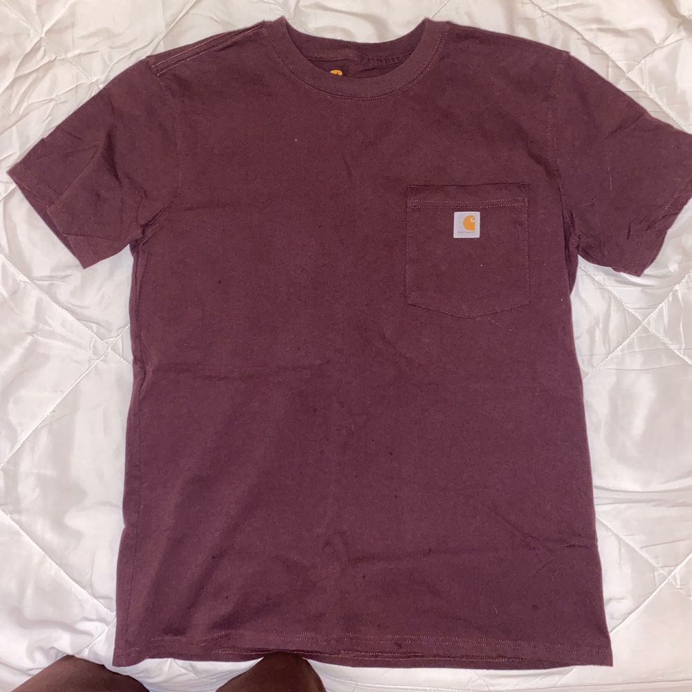 Carhartt Brown T-Shirt with Pocket